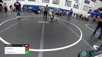 52 lbs Consi Of 4 - Randy Wanzer, Chandler Takedown Club vs Lukas Ruzicka, El Reno Wrestling Club