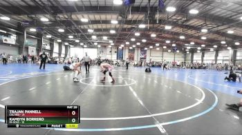 115 lbs Rd# 9- 2:15pm Saturday Final Pool - Kamdyn Borrero, PA Gold vs Trajan Pannell, Cali Red