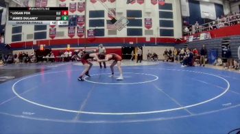 127 lbs Quarterfinal - Logan Fox, Elizabeth Forward vs James Dulaney, Jefferson Morgan