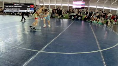 126 lbs Cons. Semis - Jackson Humphrey, California vs Uriah Anderson, Utah