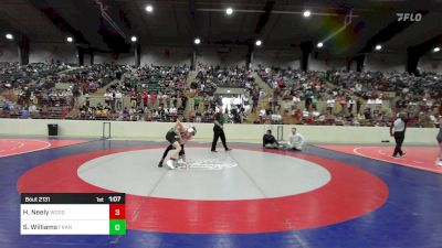 125 lbs Round Of 16 - Halyn Neely, Woodland Wrestling vs Samuel Williams, Franklin County Youth Wrestling