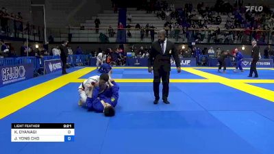 KEITO OYANAGI vs JUN YONG CHO 2023 European Jiu-Jitsu IBJJF Championship