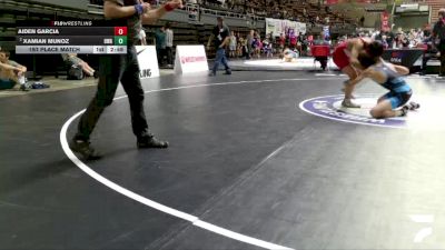 1st Place Match - Aiden Garcia vs Xamian Munoz, Brawley Wrestling Academy
