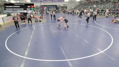 16U Boys - 165 lbs Semis - Magnus Michaelson, NWWC vs Holden Hoiness, Billings Wrestling Club