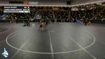 110 lbs 9th Place Match - Larisza Gomez Guevara, DeKalb vs Shayley Butrick, Fort Dodge