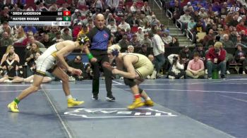 1A-138 lbs 1st Place Match - Drew Anderson, Riverside, Oakland vs Hayden Riggan, Louisa-Muscatine