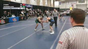 190 lbs Quarterfinals (8 Team) - Leandrew Lloyd, Omaha Bryan vs JT Smith, Creighton Prep