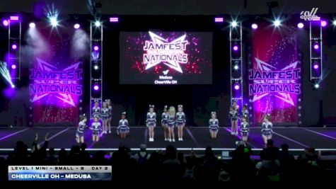 CheerVille OH - Medusa [2026 L1 Mini - Small - B DAY 2] 2026 JAMfest Cheer Super Nationals