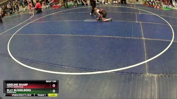62 lbs Semifinal - Elly Busselberg, Shootbox vs Adeline Sharp, Uintah Wrestling
