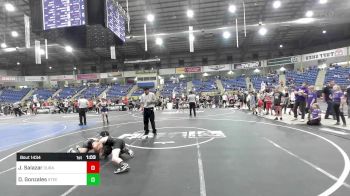 88 lbs Semifinal - Jorrdan Salazar, Duran Elite vs Drake Gonzales, Steel City Reloaded