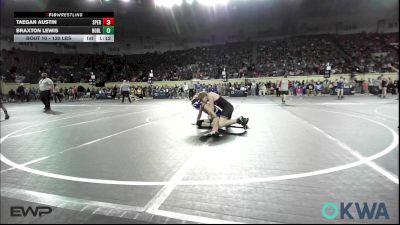 130 lbs Round Of 32 - Taegan Austin, Sperry Wrestling Club vs Braxton Lewis, Noble Takedown Club