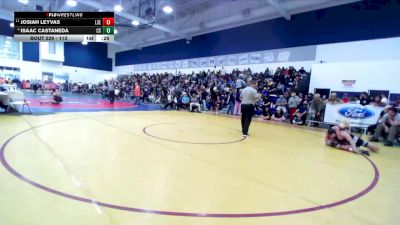 113 lbs Cons. Round 2 - Josiah Leyvas, La Serna vs Isaac Castaneda, Canyon Springs