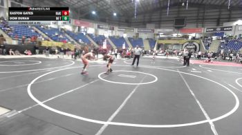116 lbs Consi Of 8 #2 - Easton Gates, Black Fox Wrestling Academy vs Dom Duran, No Team