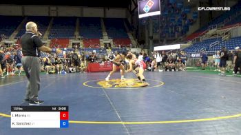 132 lbs Rnd Of 64 - Ivan Morris, Colorado vs Kaleb Sanchez, Utah