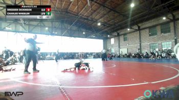 64 lbs Rr Rnd 3 - Dresden Dickinson, Cleveland Takedown Club vs Charles Wheeler, Locust Grove Youth Wrestling