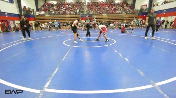 140 lbs Quarterfinal - Jackson Clemons, Tulsa Union vs Rylan Hamby, Sand Springs JH (SS)