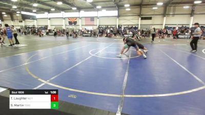 150 lbs Round Of 32 - Tristan Laughter, No Team vs Sway Martin, Torotech