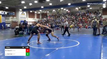 170 lbs Prelims - Jesse Gomez, Centennial Corona vs Baron Gaunt, West Torrance