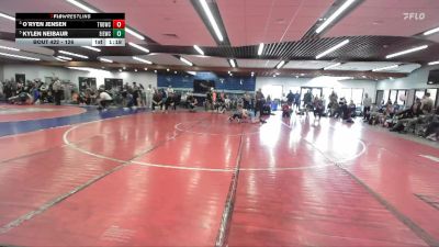 126 lbs Round 3 - O`Ryen Jensen, Thunder Ridge Outlaws Wrestling Club vs Kylen Neibaur, East Idaho Elite Wrestling Club
