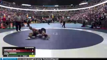 120 lbs Quarterfinal - Ezra Herrera, Skyview vs Anthony Isek, Colorado Springs Christian