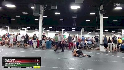 72 lbs Round 1 (4 Team) - Vincent Kapral, Ruthless White vs Max Moua, Moser`s Mat Monster