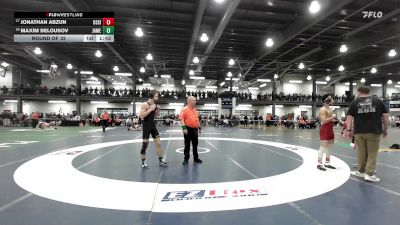 150 lbs Round Of 32 - Jonathan Abzun, Ossining vs Maxim Belousov, James Madison