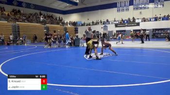 126 lbs Round Of 16 - Sammy Kincaid, South Rowan HS vs James Joplin, Combat Wrestling