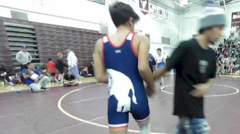 132 lbs Round 2 - Nathaniel Flores, Unattached vs Frank Redfield, Ascend Wrestling Academy