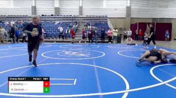 141 lbs Champ. Round 1 - Perrin Dimmitt, Bc John Glenn vs Jacob Welding, Edgewood