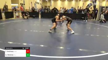 100 lbs Consolation - Timothy Andrasy, Leechburg vs Antonio Perkins, Valley