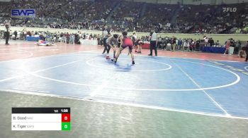 123 lbs Round Of 64 - Brody Good, Wagoner vs Keldon Tiger, Sapulpa