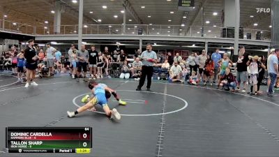 64 lbs Semis (4 Team) - Tallon Sharp, Iron Horse vs Dominic Cardella, Hammers Blue