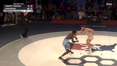 150 lbs 1st Place Match - Gregory Torosian, CA vs Colin Rutlin, MO