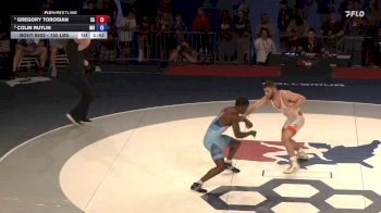 150 lbs 1st Place Match - Gregory Torosian, CA vs Colin Rutlin, MO