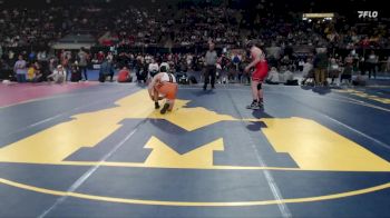 4A 215 lbs Quarterfinal - Jackson Rippee, Gooding vs Porter Higley, Buhl