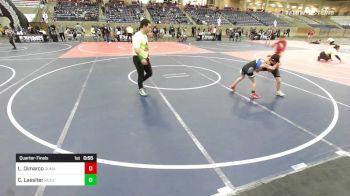 62 lbs Quarterfinal - Lathan Dimarco, Dumas WC vs Calvin Lassiter, ReZults Wrestling