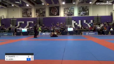 KAYNAN DUARTE vs DANTE LEON 2018 Pan Jiu-Jitsu IBJJF No Gi Championship