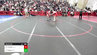 165 lbs Round Of 16 - Caden Chase, Central Catholic vs Tommy Dicker, Watertown