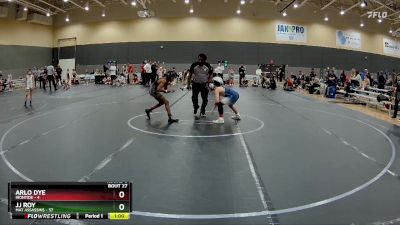 92 lbs Round 6 (10 Team) - Arlo Dye, Irontide vs JJ Roy, Mat Assassins