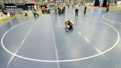 Junior Girls - 170 lbs Quarters - Elizabeth Madison, Ohio vs Kaili Manuel, Michigan Wrestling Academy