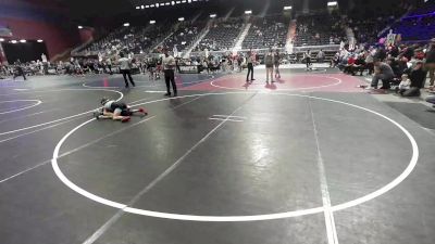 69 lbs Semifinal - Cruz Prasnicki, Dakota Boyz WC vs Kason Molinaro, Other Team