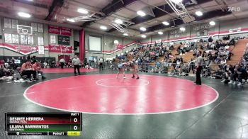 155 lbs Semifinal - Desiree Herrera, Orange Vista vs Liliana Barrientos, Centennial