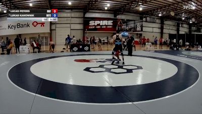 63 kg Quarters - Lucas Peters, Indiana RTC vs Lukas Kanownik, NMU-National Training Center