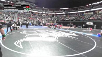 138-5A Champ. Round 1 - Noah Bridgewater, Erie vs Alex Rodriguez, Chatfield