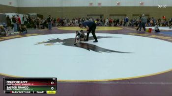 50 lbs Placement (4 Team) - Finley Bellefy, Fosston-Bagley Brawlers vs Easton Franco, Dassel-Cokato-Litchfield