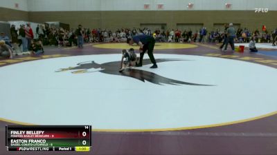50 lbs Placement (4 Team) - Finley Bellefy, Fosston-Bagley Brawlers vs Easton Franco, Dassel-Cokato-Litchfield