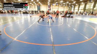 119 lbs Round Of 64 - Gavin Rebuck, PA vs Ariontae Hayes, NC