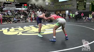 153 lbs Champ. Round 1 - Branson Randel, Albert Einstein vs Levi Hernandez, Richgrove Warriors