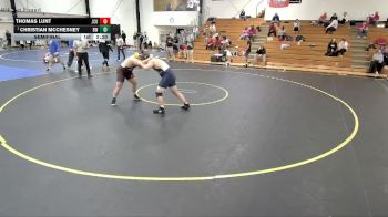 285 lbs Semifinal - Christian McChesney, Baldwin Wallace vs Thomas Lunt, John Carroll