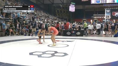 170 lbs Cons. Rd Of 64 - Adelaide Holderman, Michigan vs Ella Johnson, New Jersey